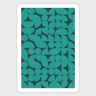 Unique Geometric Pattern - Shapes #7 Sticker